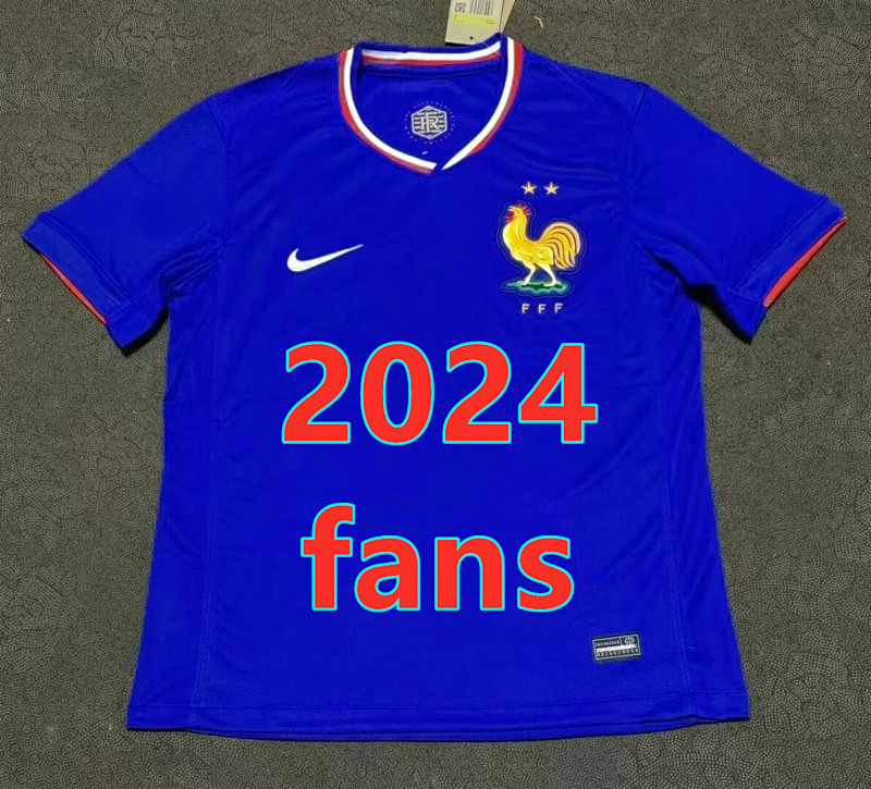 France Home Fans Version Jersey S-4XL