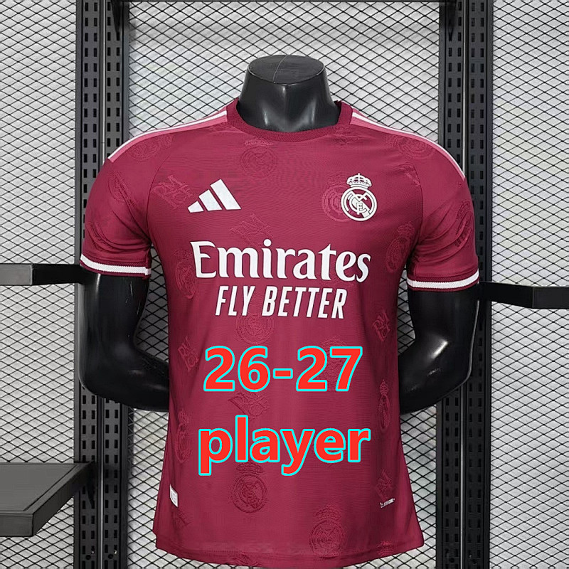 26-27 Real Madrid Special Player Version Jersey S-2XL