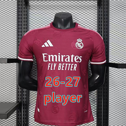 26-27 Real Madrid Special Player Version Jersey S-2XL