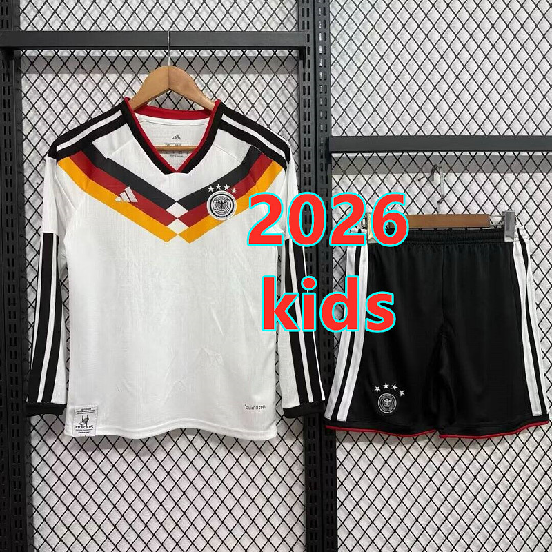 Germany Home Kids Long 32 Teams Kit 16 -28 32