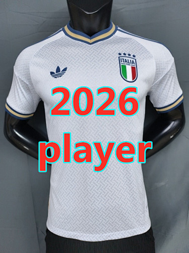 Italy Away Player Version Jersey S-2XL