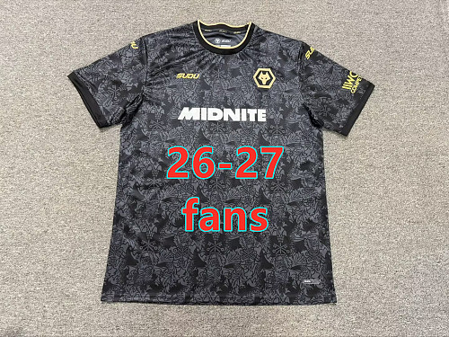 26-27 Wolves Third Fans Version Jersey S-4XL