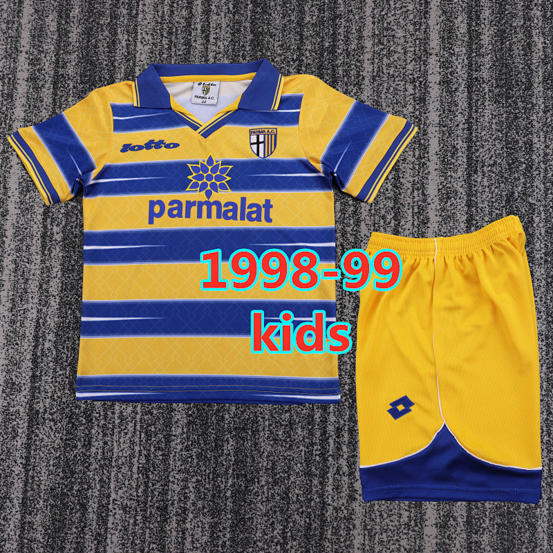 Parma Home Retro Kids Jersey+shorts Kit 16 -28