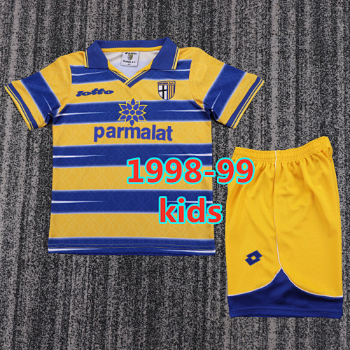 Parma Home Retro Kids Jersey+shorts Kit 16 -28
