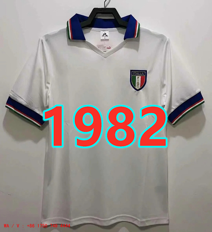 Italy Retro Away Jersey S-2XL