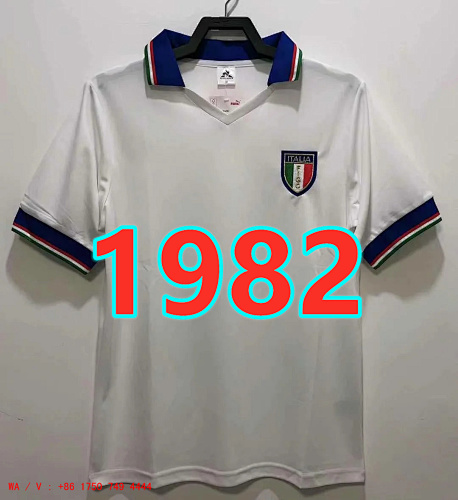Italy Retro Away Jersey S-2XL