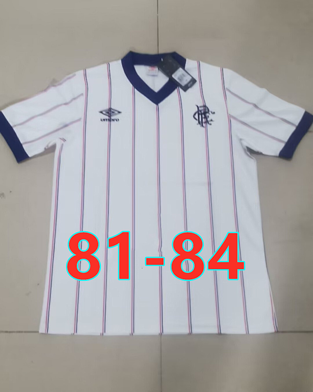 Rangers Away Retro Jersey S-2XL