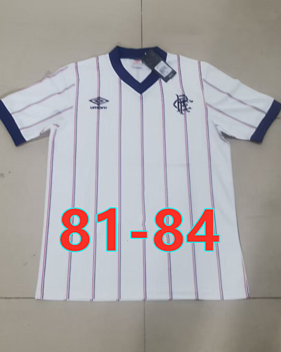 Rangers Away Retro Jersey S-2XL