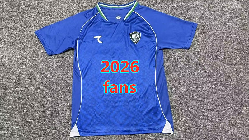 Uzbekistan Home Fans Version Jersey S-4XL