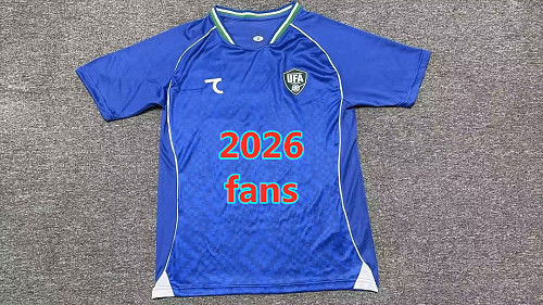 Uzbekistan Home Fans Version Jersey S-4XL