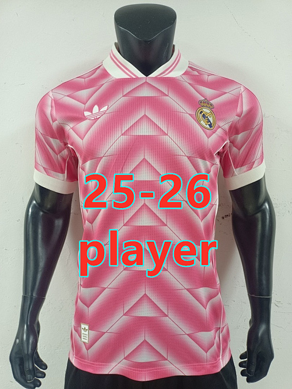 25-26 Real Madrid Special Player Version Jersey S-2XL