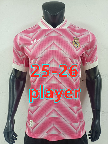 25-26 Real Madrid Special Player Version Jersey S-2XL