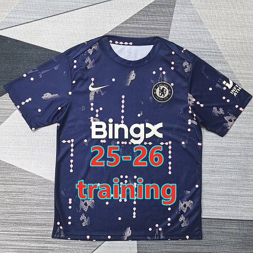 25-26 Chelsea Training Fans Version Jersey S-2XL