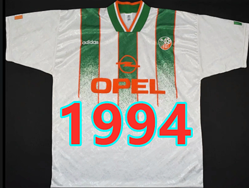 Ireland Ir.eland Retro TopThai Quality Away Jersey S-2XL
