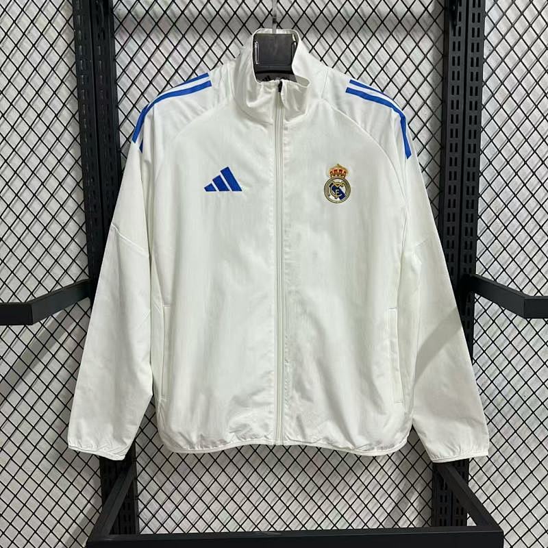 25-26 Real Madrid Windbreaker S-2XL