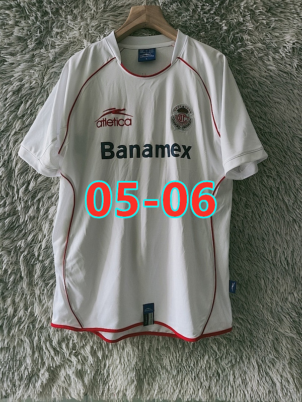 05-06 Toluca Away Retro Jersey S-3XL