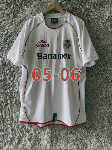 05-06 Toluca Away Retro Jersey S-3XL