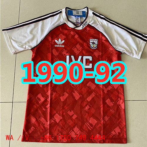 Arsenal Retro TopThai Quality Home Jersey S-2XL