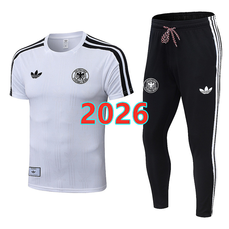 Germany Player Short Sleeve+pants Kit S-4XL