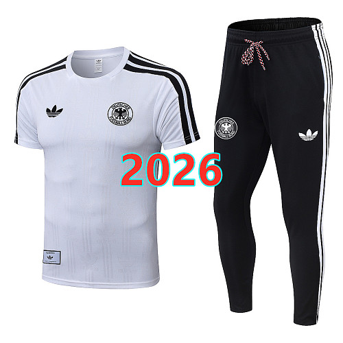 Germany Player Short Sleeve+pants Kit S-4XL
