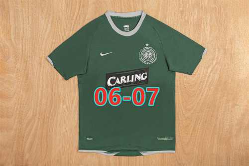 06-07 Celtic Away Retro Jersey S-2XL