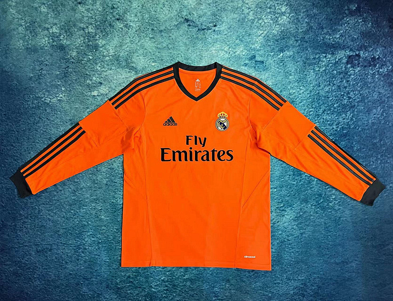 Real Madrid Retro Long Sleeve Third Jersey S-2XL