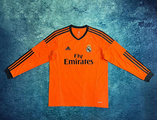Real Madrid Retro Long Sleeve Third Jersey S-2XL