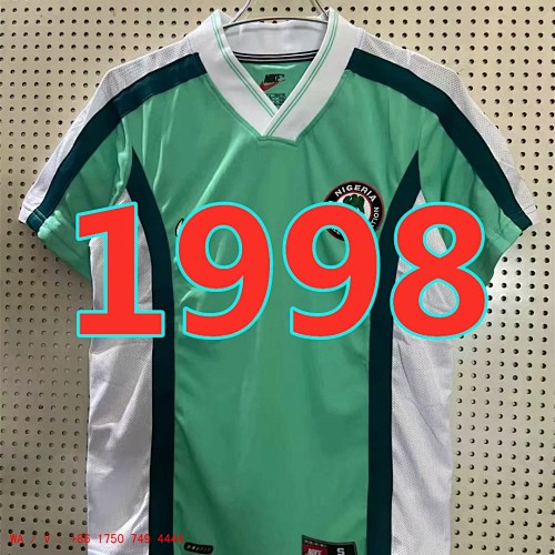 Nigeria Retro TopThai Quality Home Jersey S-2XL