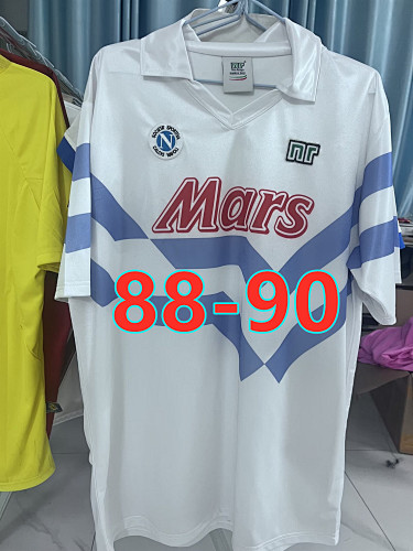 88-90 Napoli Away Retro Jersey S-2XL