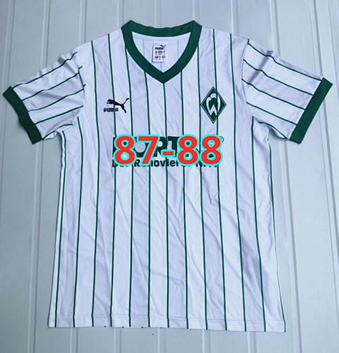 87-88 Werder Bremen Home Retro Jersey S-2XL