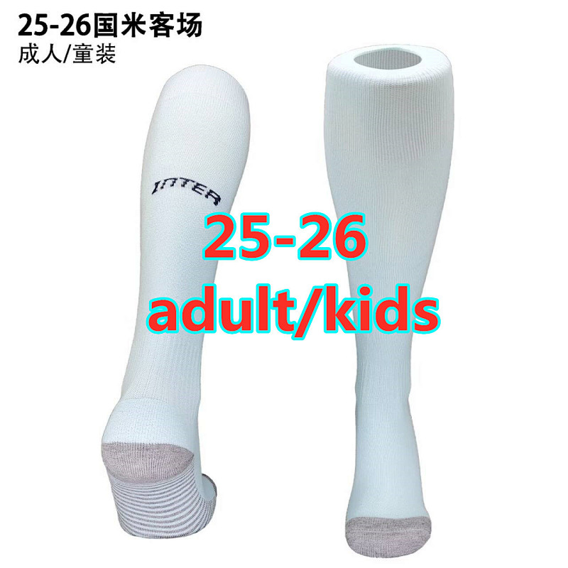 25-26 Inter Milan Away Adult Kids Socks