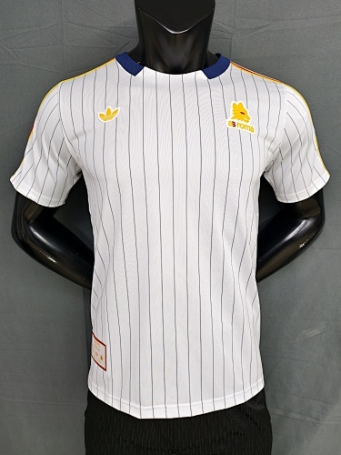 25-26 Roma Retro Player Version Jersey S-2XL
