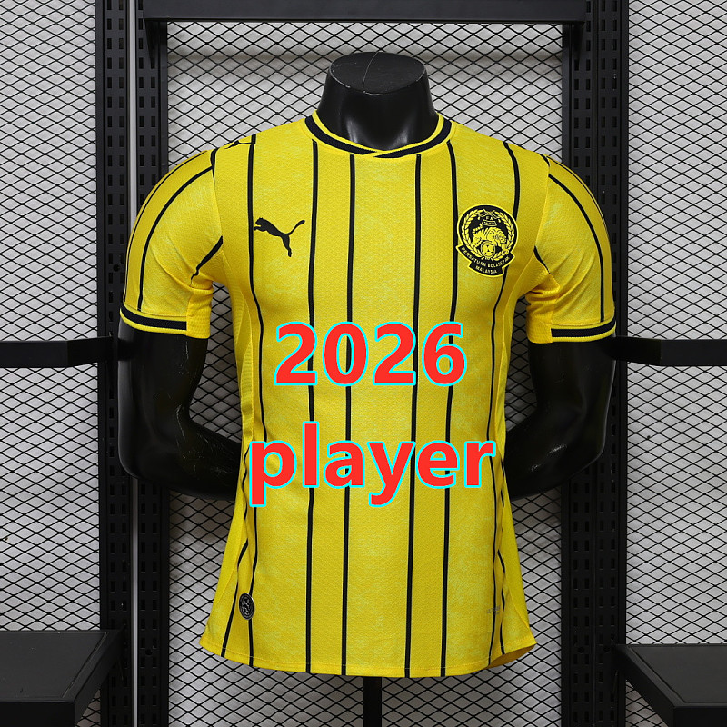 Malaysia Home Player Version Jersey S-2XL