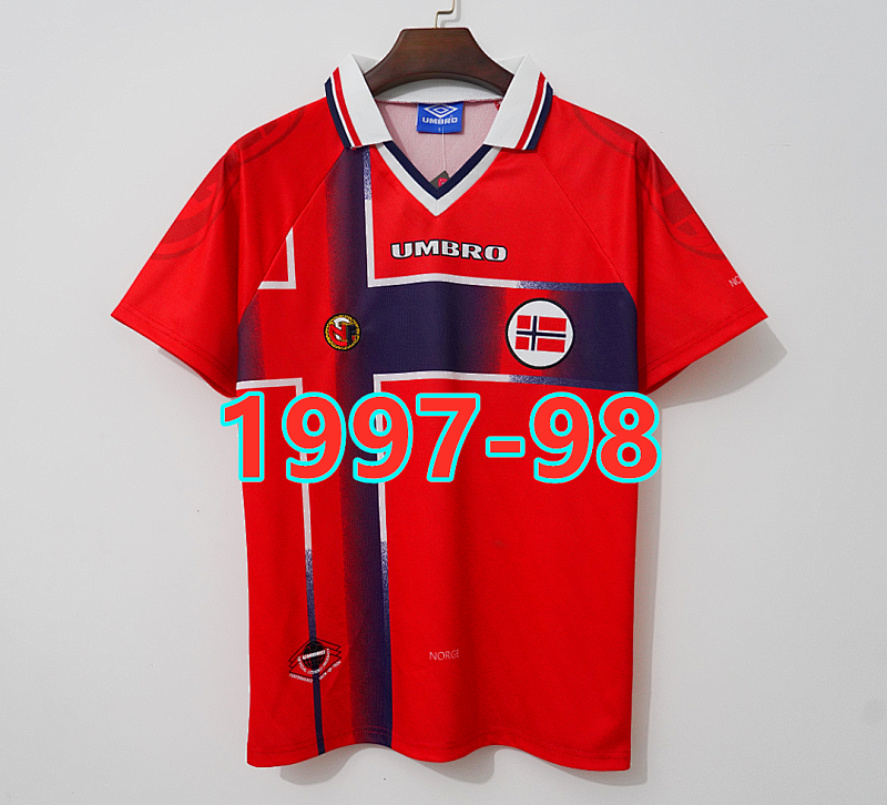Norway Home Retro Jersey S-2XL