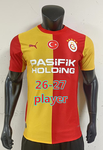 26-27 Galatasaray Home Player Version Jersey S-2XL
