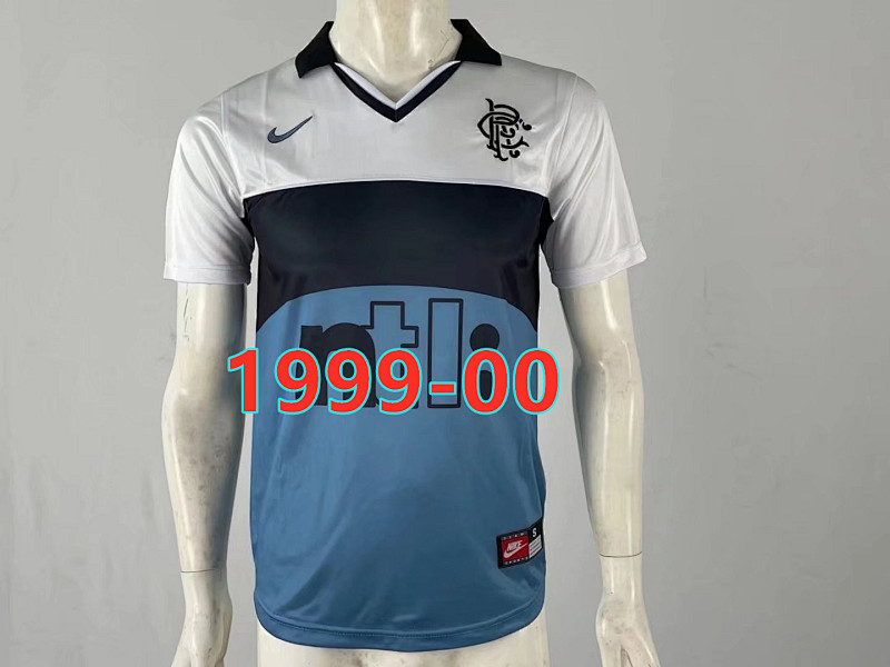 Rangers Away Retro Jersey S-2XL