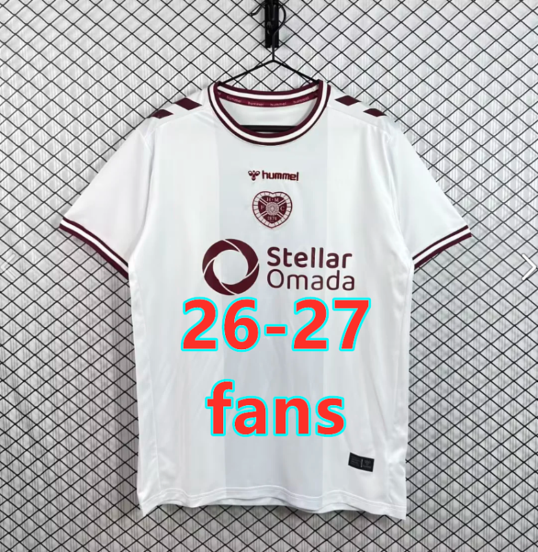26-27 Heart Away Fans Version Jersey S-4XL