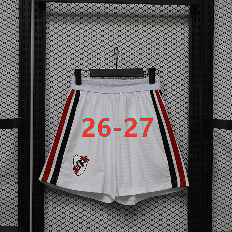 26-27 River Plate Away Player Version Shorts S-3XL