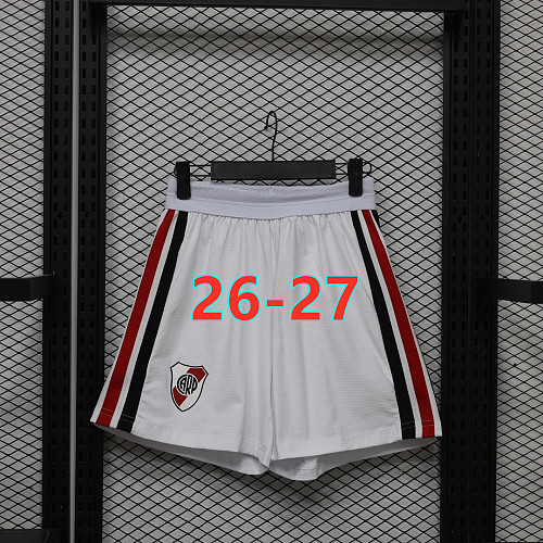 26-27 River Plate Away Player Version Shorts S-3XL