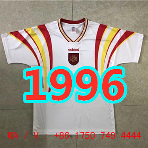 Spain Retro Away Jersey S-Xxl