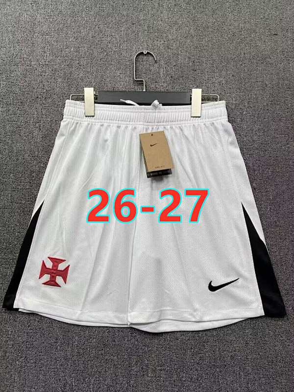 26-27 Vasco Da Gama Home Fans Version Shorts S-2XL