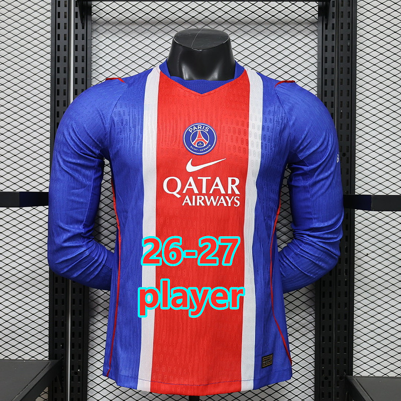 Balenciaga 26-27 Paris Psg Home Player Version Jersey S-3XL