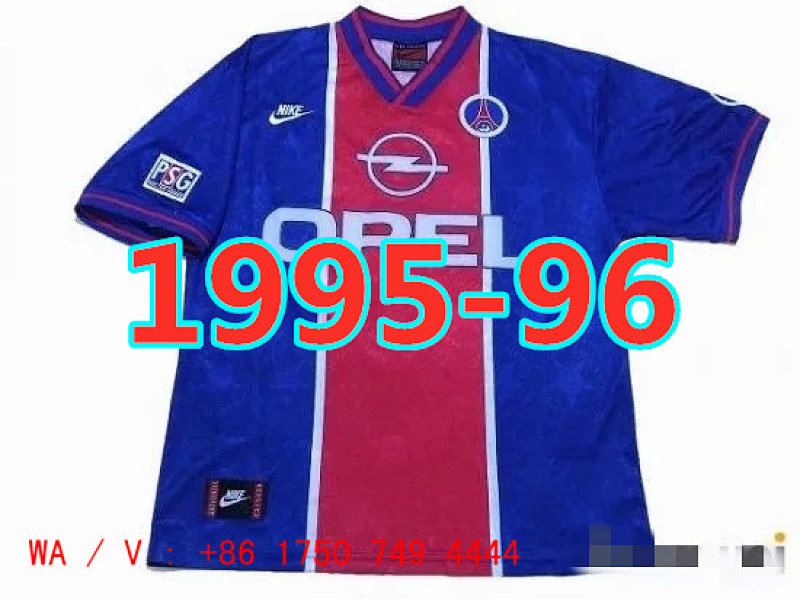 Balenciaga Paris Psg Retro TopThai Quality Home Jersey S-2XL
