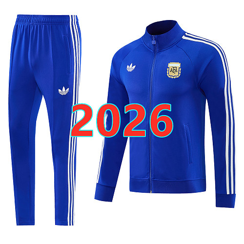 Argentina Long Zipper Jacket S-2XL