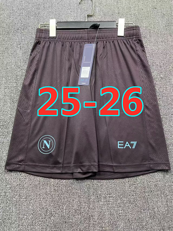 25-26 Napoli Third Fans Version Shorts S-2XL