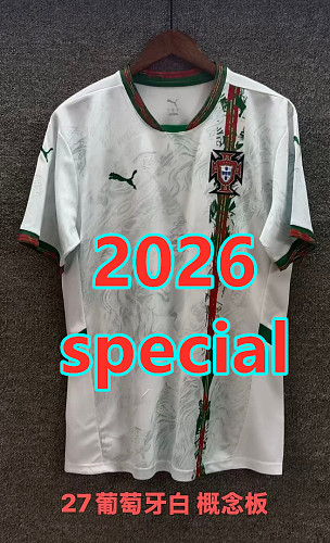 Portugal Special Fans Version Jersey S-2XL