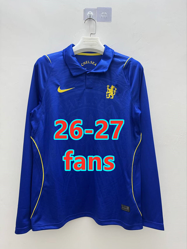 26-27 Chelsea Home Fans Long Jersey S-4XL