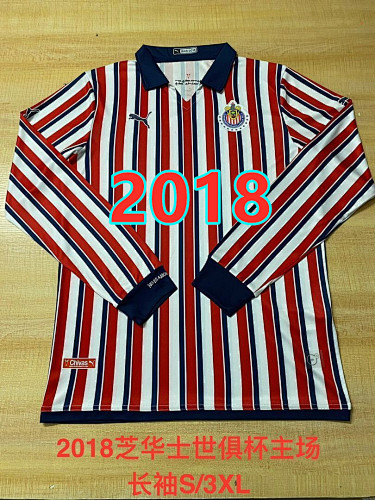 Chivas Retro Long Sleeve Jersey S-3XL