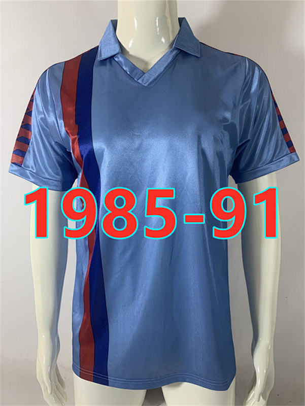 Barcelona Away Retro Short Sleeve Jersey S-2XL