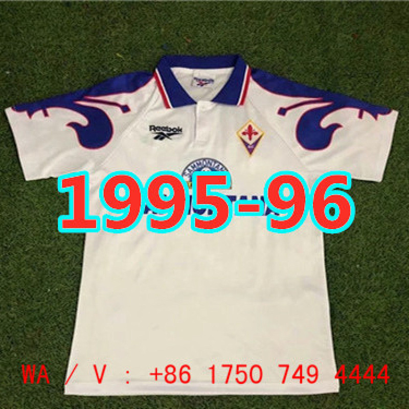 Fiorentina Retro TopThai Quality Away Jersey S-2XL